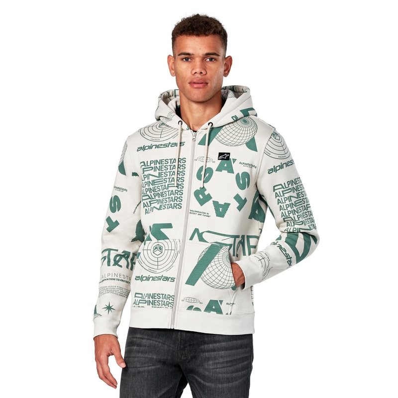 Alpinestars Determinant huppari valkoinen luonnonvalkoinen