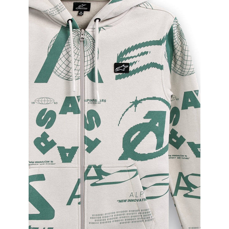 Alpinestars Determinant huppari valkoinen luonnonvalkoinen