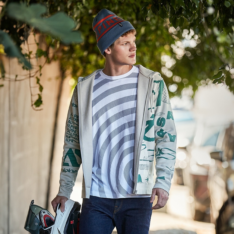 Alpinestars Determinant huppari valkoinen luonnonvalkoinen