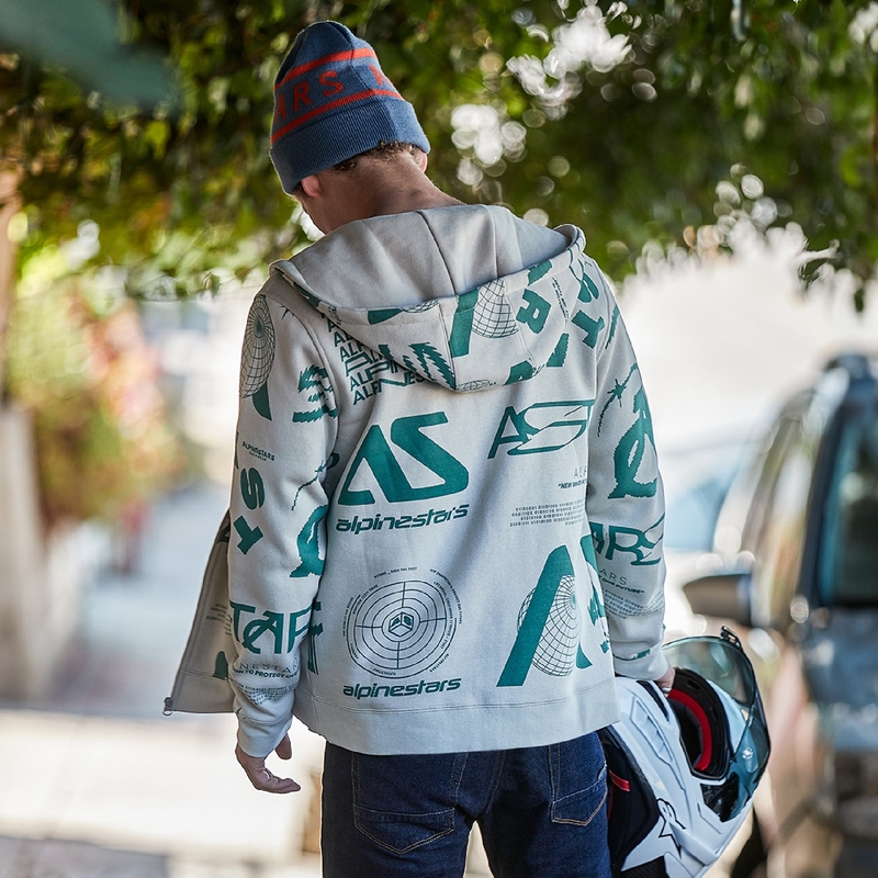Alpinestars Determinant huppari valkoinen luonnonvalkoinen