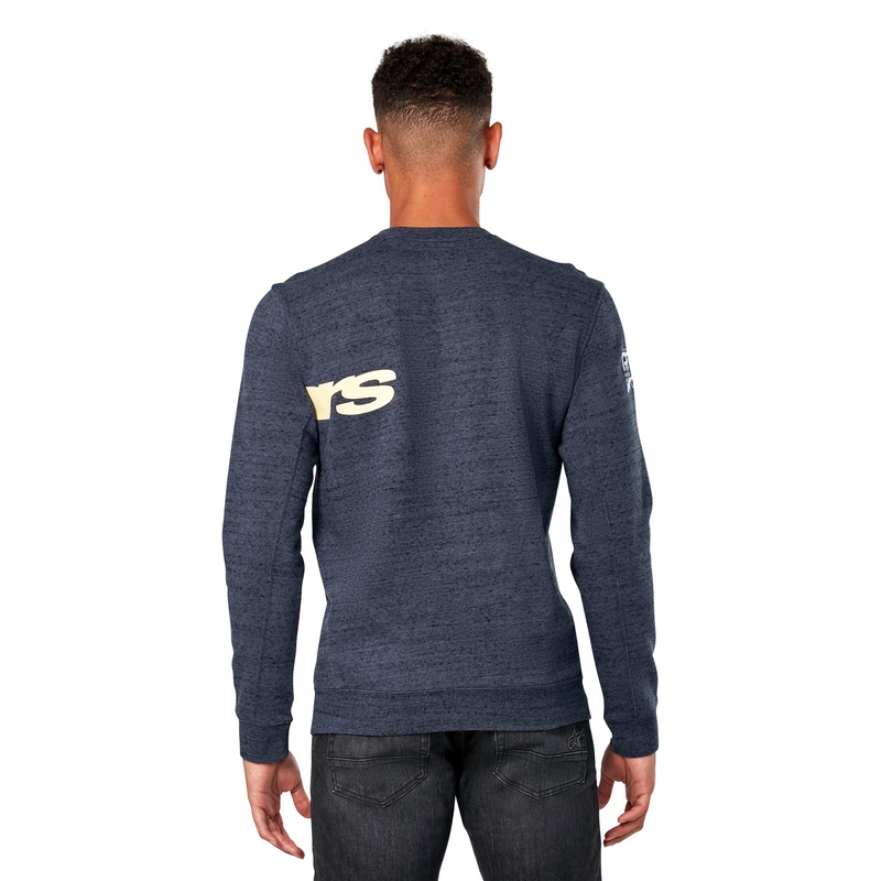 Mikina Alpinestars Episode Crew Fleece modrá