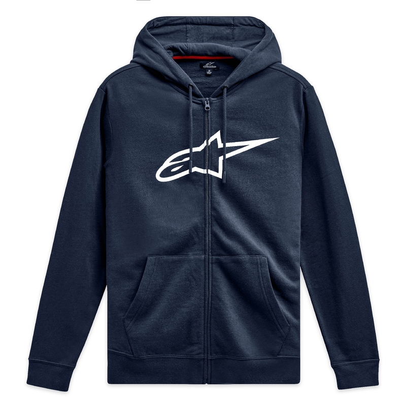 Alpinestars Ageless Zip Hoodie 3 sininen ja valkoinen