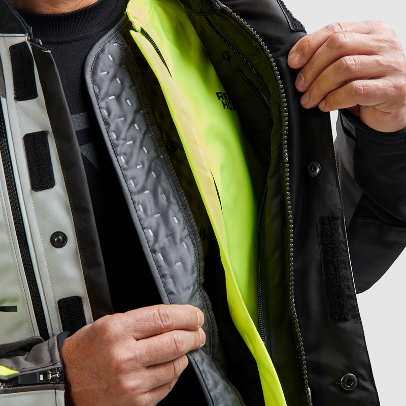 Rebelhorn In &amp; Out HydraShield PRO fluo-keltainen vedenpitävä takki