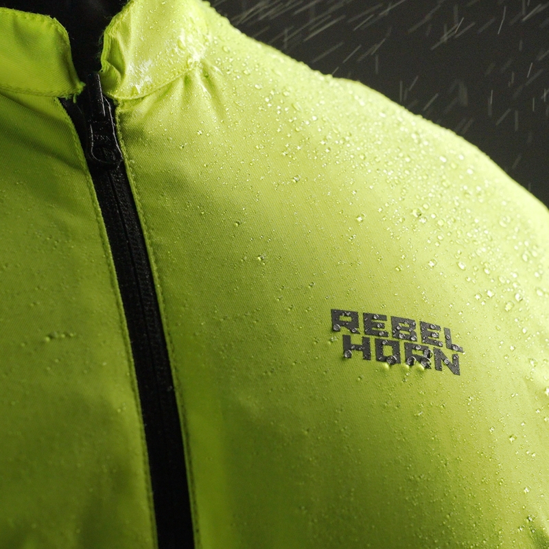 Rebelhorn In &amp; Out HydraShield PRO fluo-keltainen vedenpitävä takki