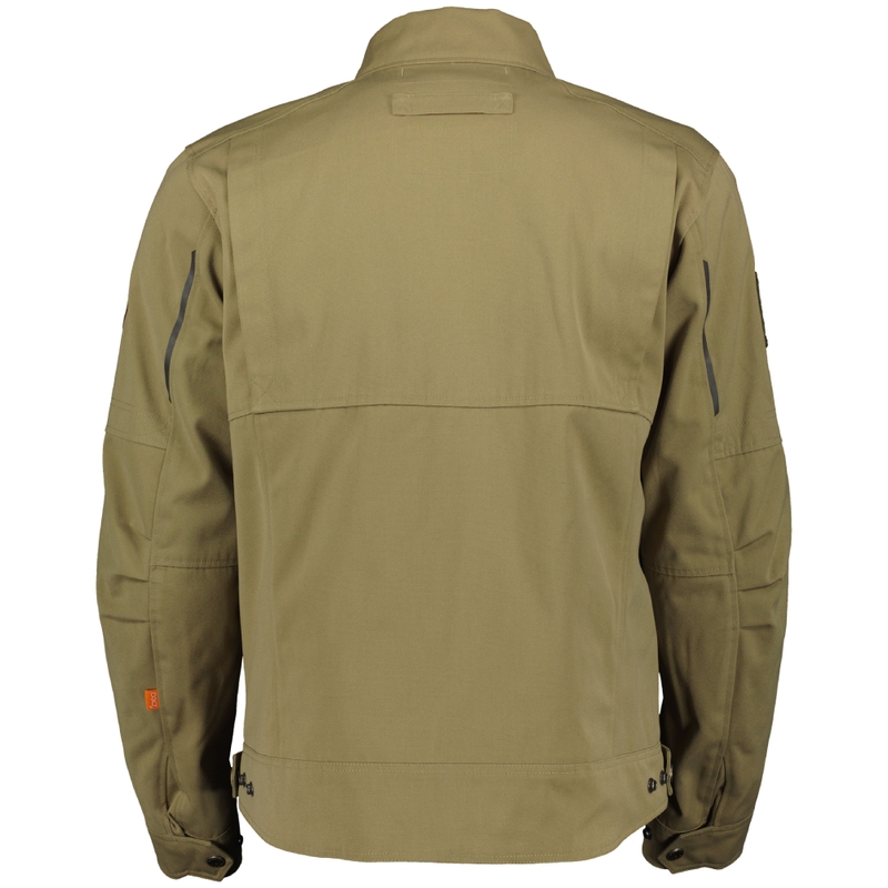 Moottoripyörätakki SCOTT JACKET VINTAGE COVERT vihreä
