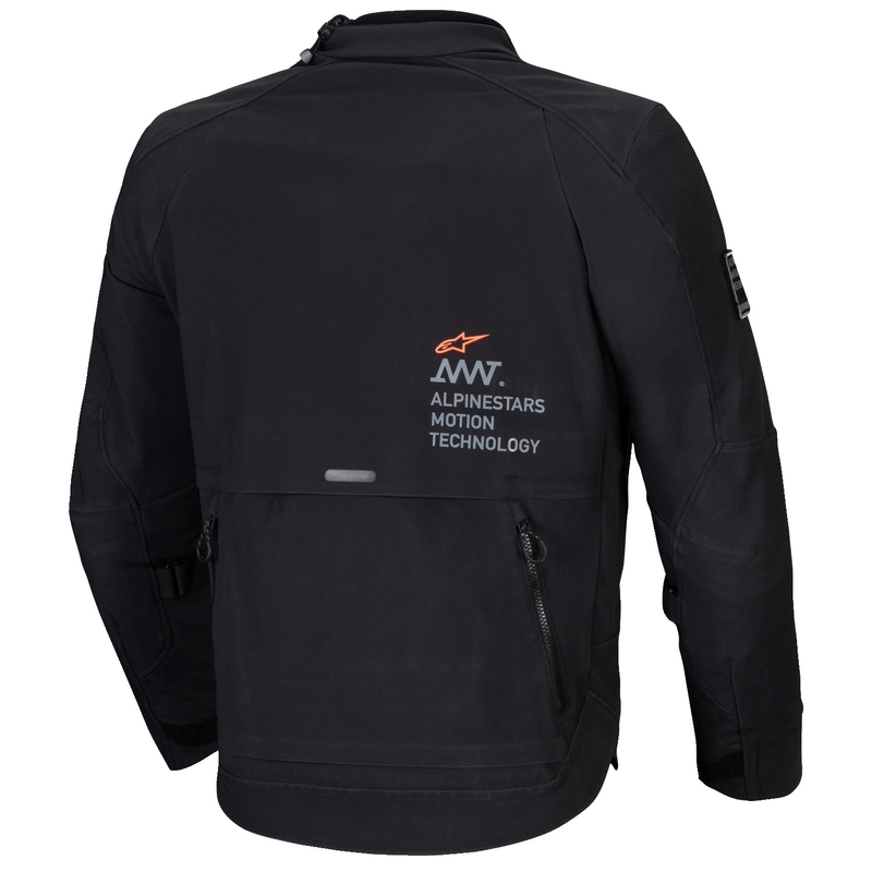 Alpinestars AMT-8 Stretch Drystar XF Moottoripyöräily takki Musta