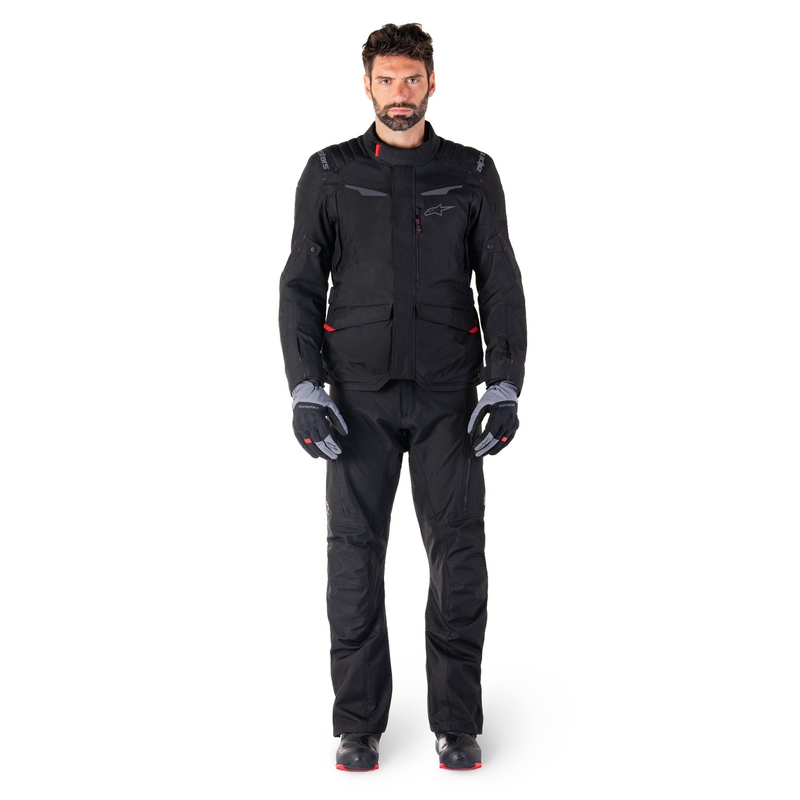 Alpinestars ST-1 Vedenpitävä musta moottoripyöräily takki
