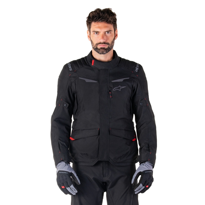 Alpinestars ST-1 Vedenpitävä musta moottoripyöräily takki