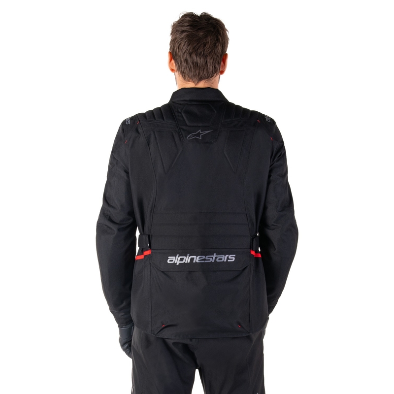 Alpinestars ST-1 Vedenpitävä musta moottoripyöräily takki