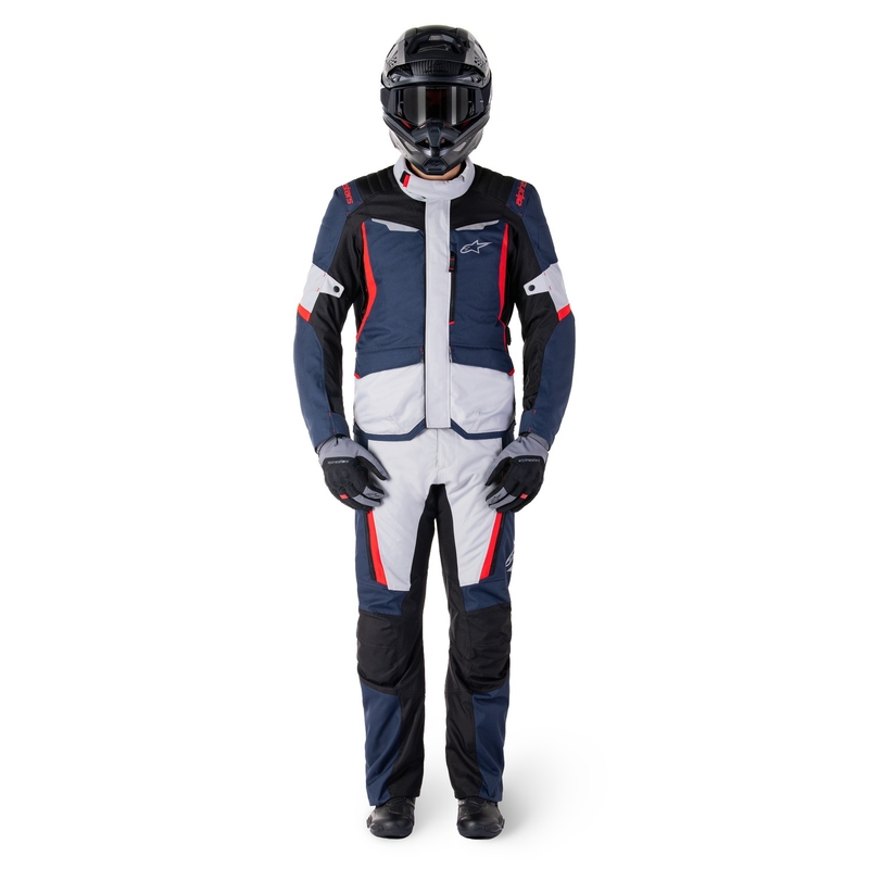 Alpinestars ST-1 Vedenpitävä moottoripyöräily takki tummansininen-musta-punainen
