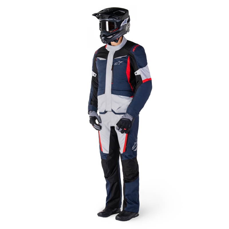 Alpinestars ST-1 Vedenpitävä moottoripyöräily takki tummansininen-musta-punainen