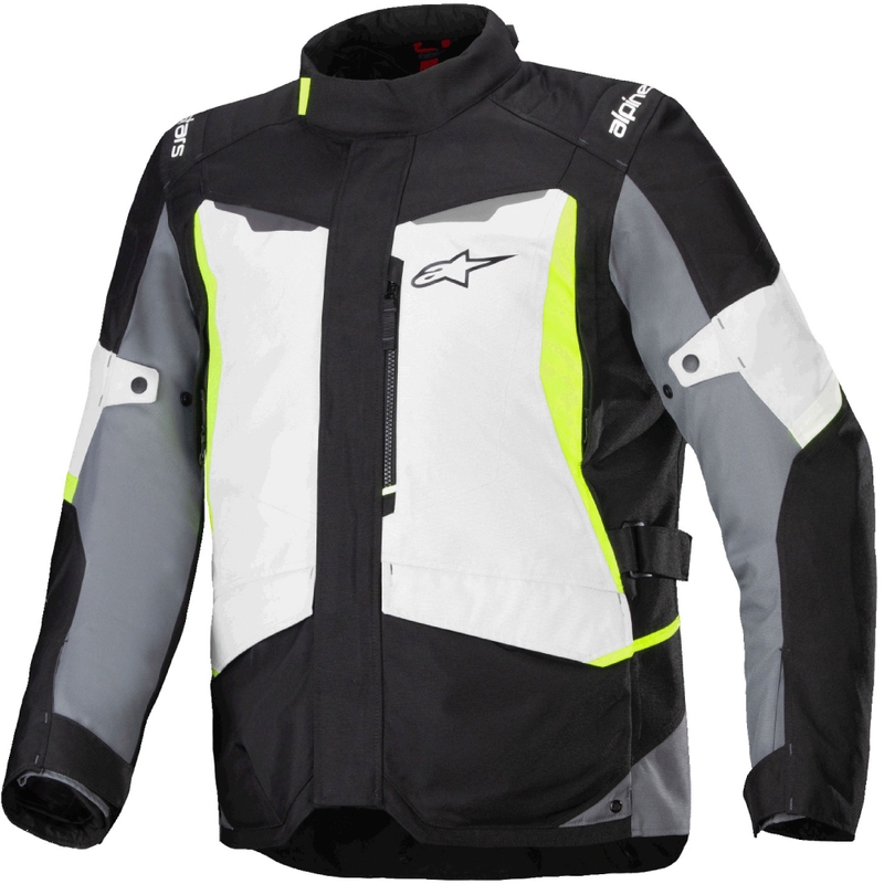 Alpinestars ST-1 Vedenpitävä harmaa-musta-fluokokeltainen moottoripyörätakki