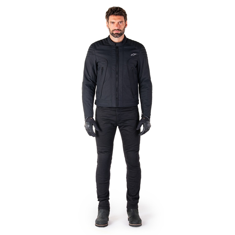 Alpinestars Clayton Vedenkestävä Musta Moottoripyöräily takki
