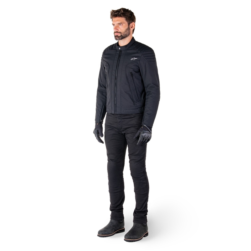 Alpinestars Clayton Vedenkestävä Musta Moottoripyöräily takki
