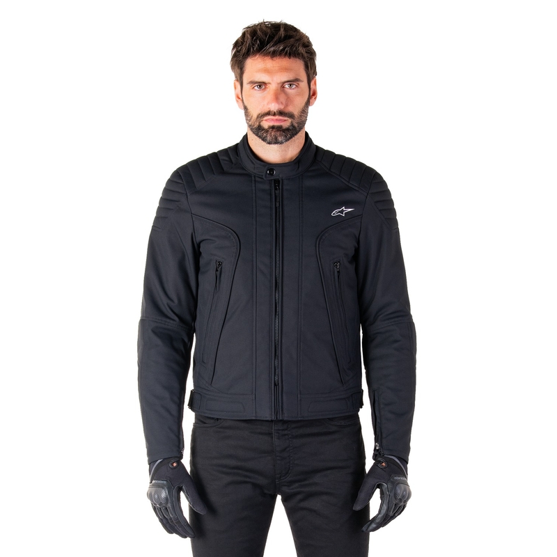 Alpinestars Clayton Vedenkestävä Musta Moottoripyöräily takki