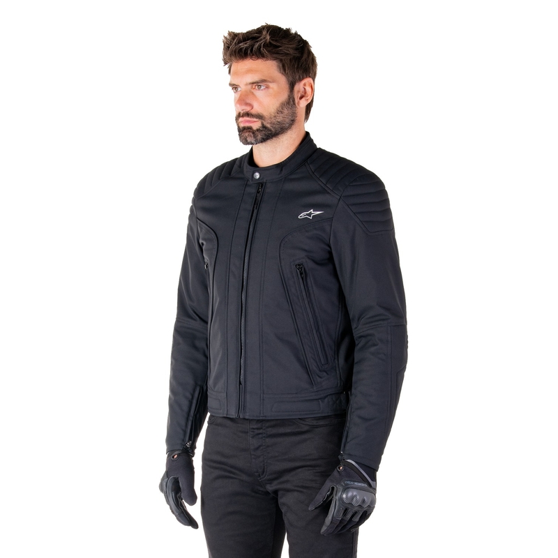 Alpinestars Clayton Vedenkestävä Musta Moottoripyöräily takki