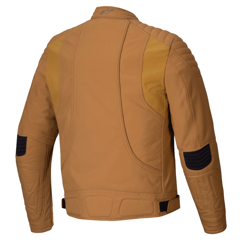 Alpinestars Clayton vedenkestävä vaaleanruskea moottoripyörä takki