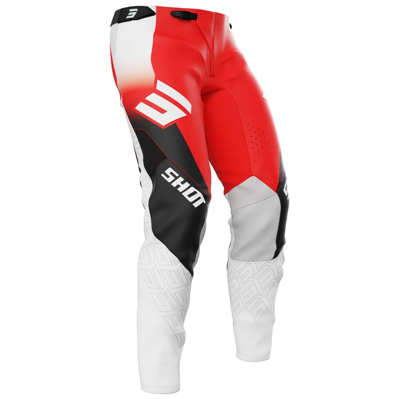 Motocross-housut Shot Aerolite Ultra Punainen
