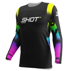 Motocross pelipaita Shot Contact Nitro musta