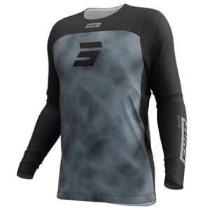Motocross pelipaita Shot Contact Onyx musta-harmaa