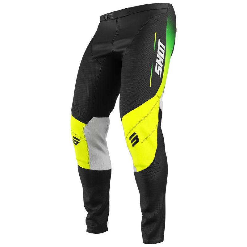 Motocross housut Shot Contact Apex fluo keltainen