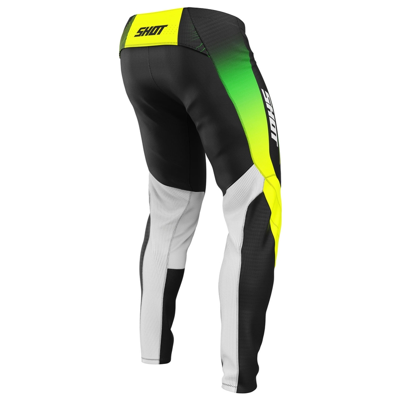 Motocross housut Shot Contact Apex fluo keltainen