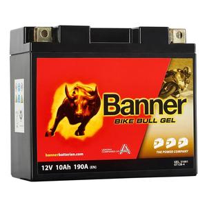 Geeliakku Banner Bike Bull GEL 510 01/BGT12B-4 - GT12B-4 12V, 10Ah, 190A
