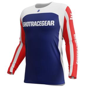 Motocross pelipaita Shot Contact Mythic sininen-punainen