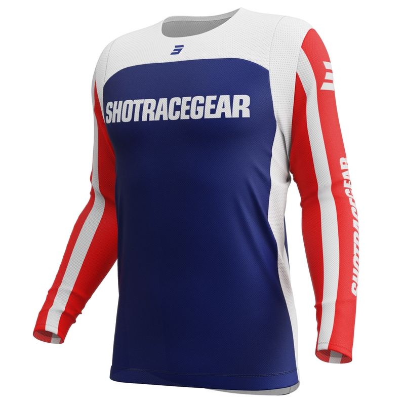 Motocross pelipaita Shot Contact Mythic sininen-punainen