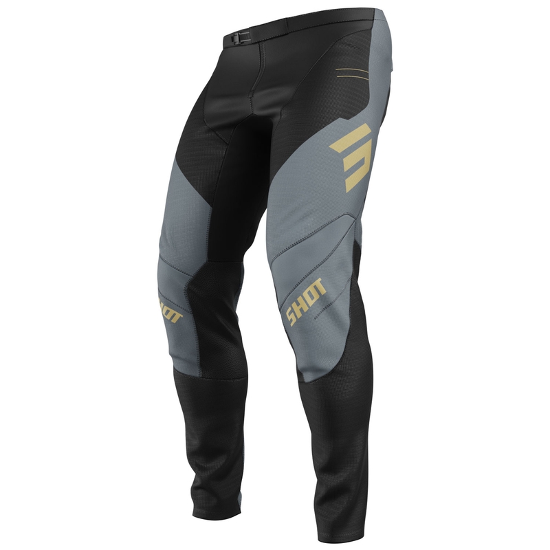 Motocross housut Shot Contact Shield kultainen