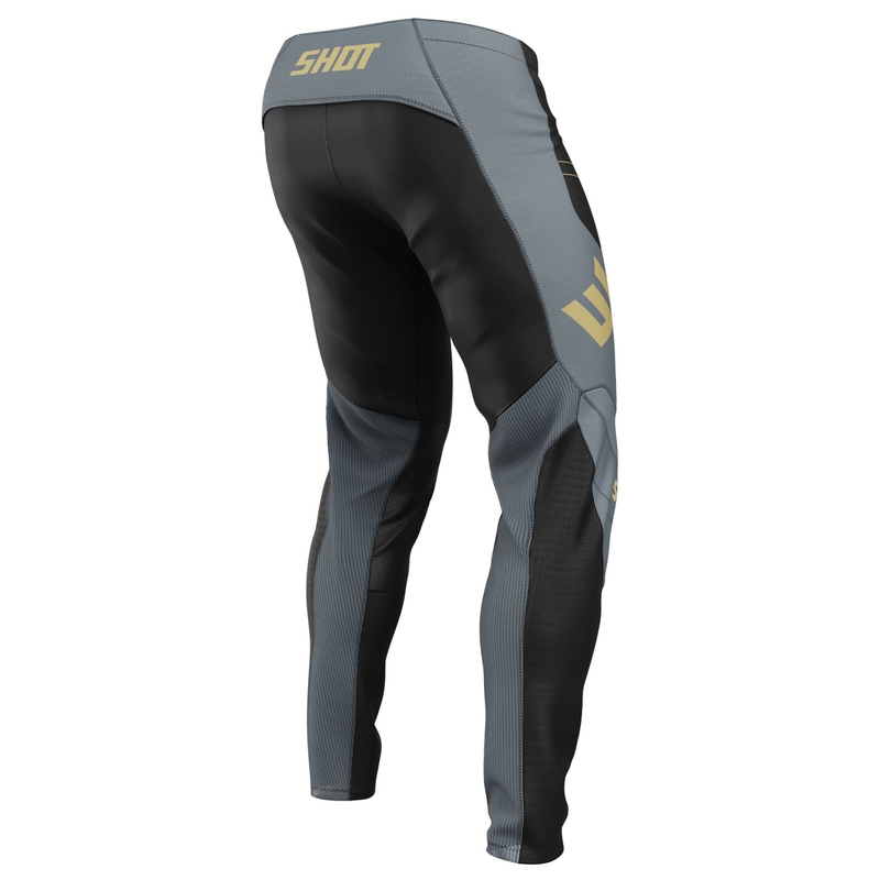 Motocross housut Shot Contact Shield kultainen