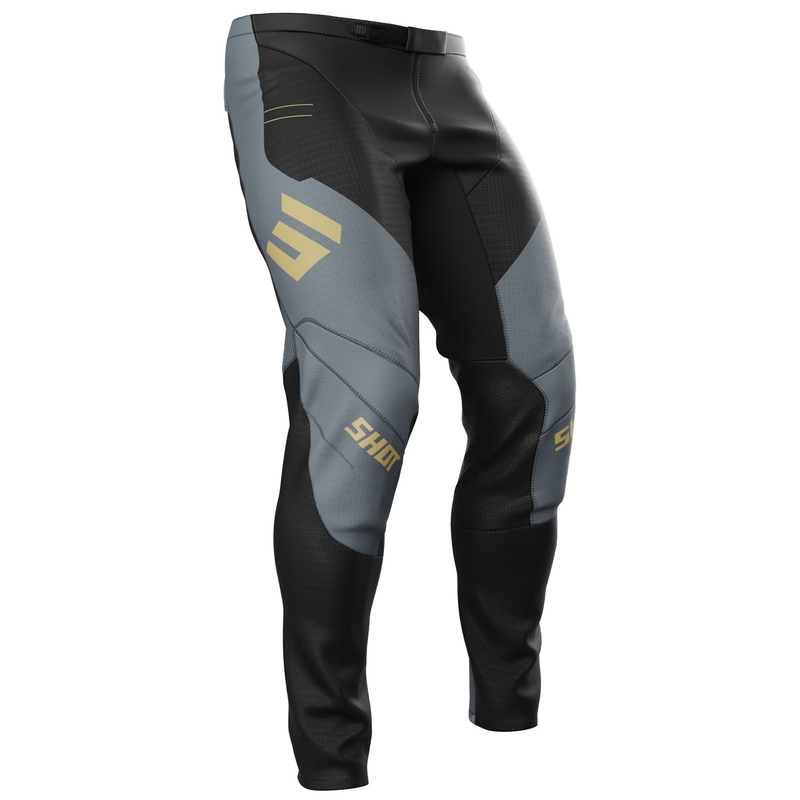 Motocross housut Shot Contact Shield kultainen