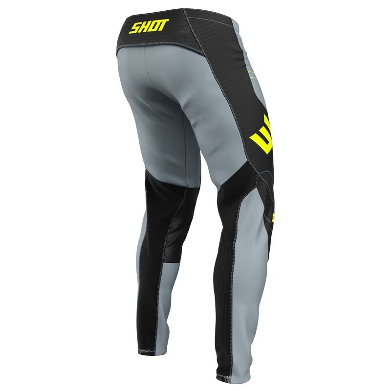 Motocross housut Shot Contact Shield fluo keltainen