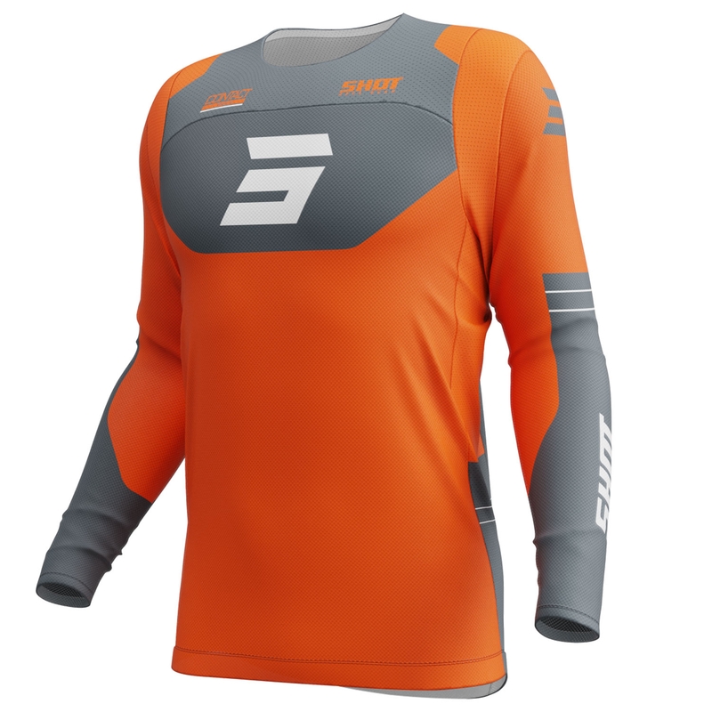 Motocross pelipaita Shot Contact Shield oranssi