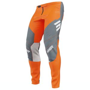 Motocross housut Shot Contact Shield oranssi