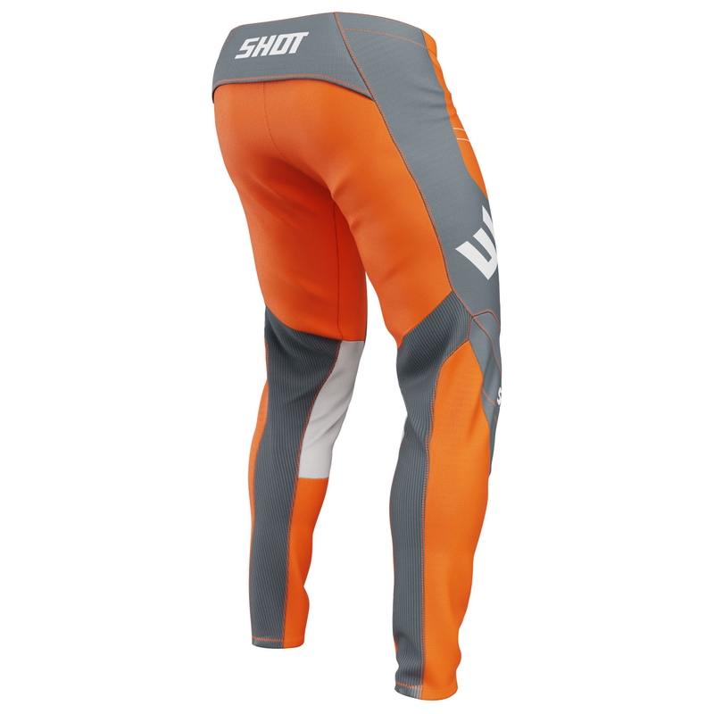 Motocross housut Shot Contact Shield oranssi