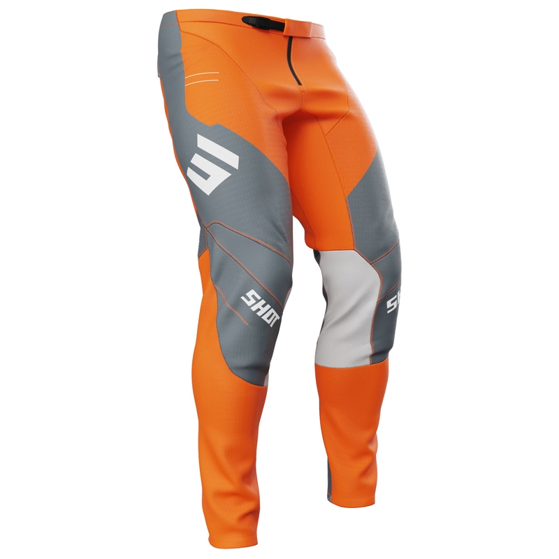 Motocross housut Shot Contact Shield oranssi