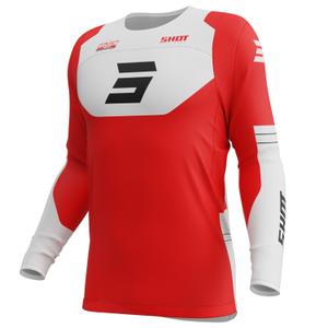 Motocross pelipaita Shot Contact Shield punainen