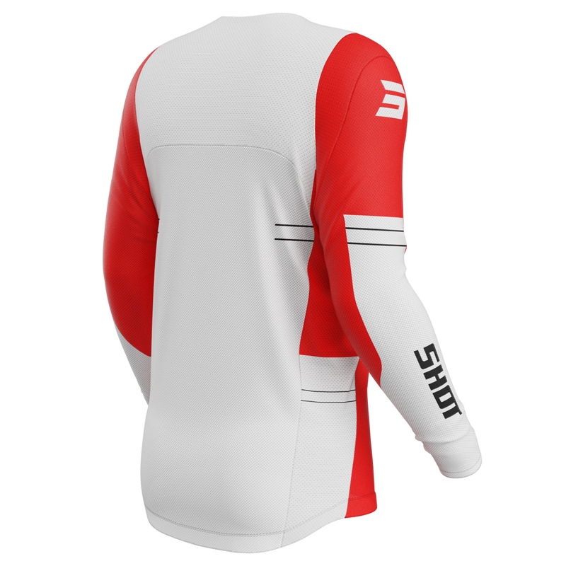 Motocross pelipaita Shot Contact Shield punainen