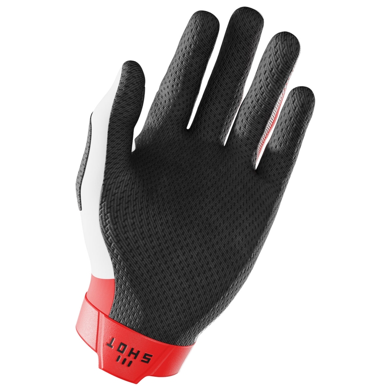 Motocross käsineet Shot Lite Pro punainen