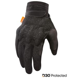 Motocross-hanskat Shot Guard D3O® musta