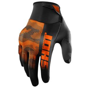 Motocross hanskat Shot Drift Tactic fluo oranssi
