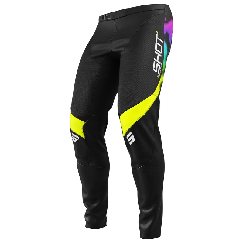 Lasten motocross housut Shot Contact Nitro musta