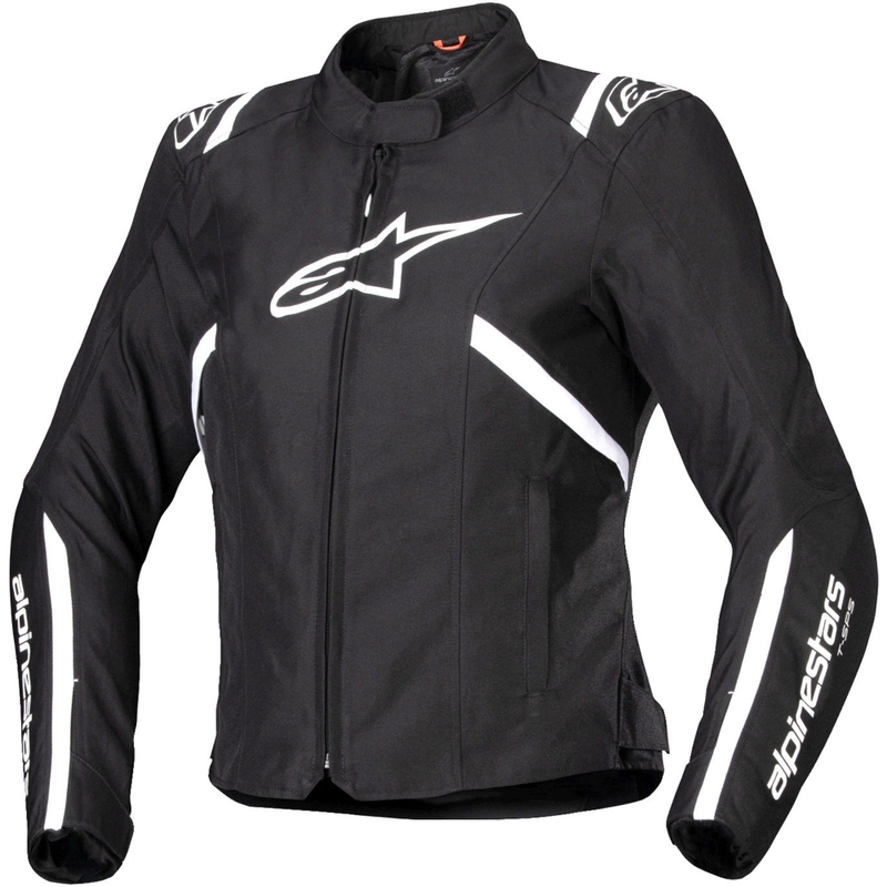 Alpinestars Naisten Stella T-SPS 2 vedenpitävä mustavalkoinen moottoripyöräily takki