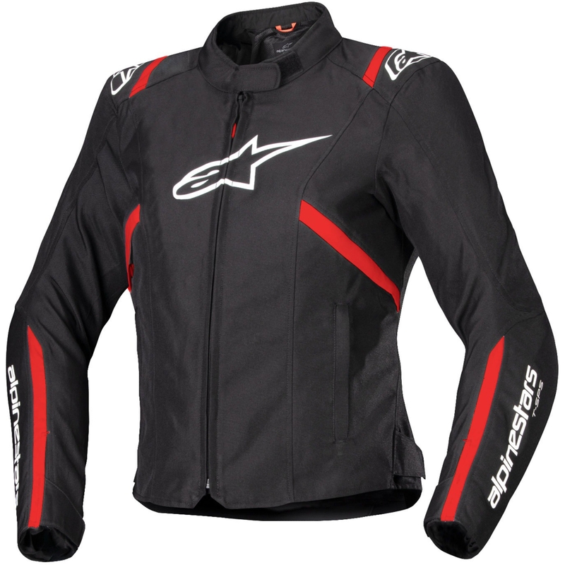 Alpinestars Naisten Stella T-SPS 2 Vedenpitävä musta-valkoinen-fluo punainen moottoripyöräily takki