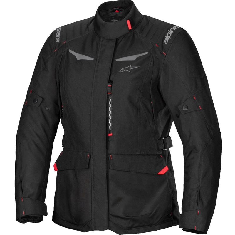 Alpinestars Stella ST-1 Vedenpitävä naisten moottoripyöräily takki Musta