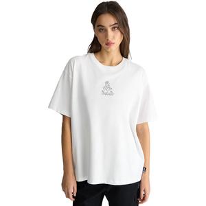 Naisten T-paita DAKAR DES 23 4 valkoinen