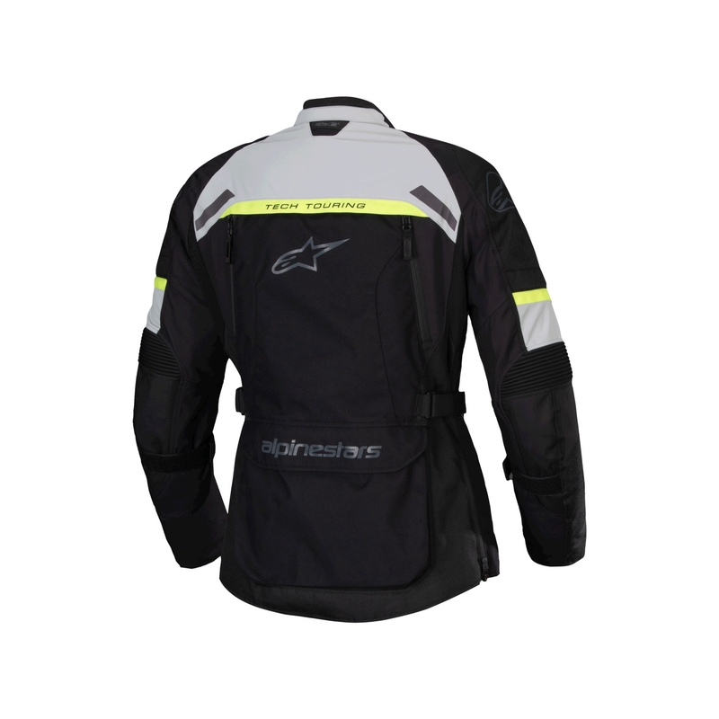 Alpinestars Naisten Stella Bogota PRO Drystar Musta-Harmaa-Fluo Keltainen Moottoripyöräily takki