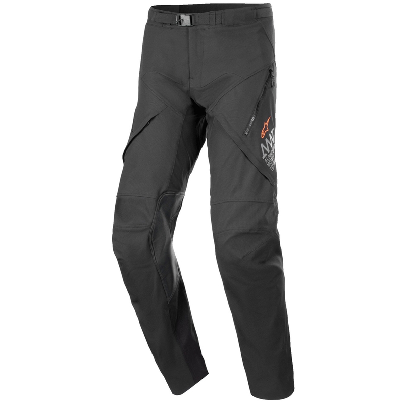 Alpinestars AMT-8 Stretch Drystar XF lyhennetyt moottoripyöräilyhousut Musta