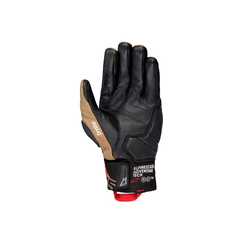 Alpinestars Belize 3 Drystar Musta ja ruskea Moottoripyöräilykäsineet